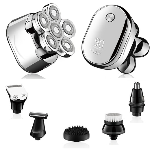 6 in 1 Head and Face Shaver